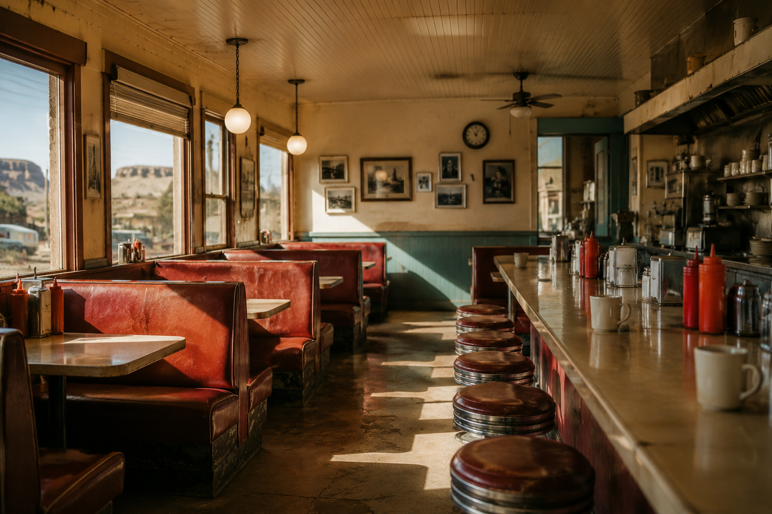 The Copper Skillet dining room